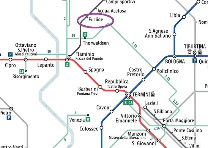 Couette-café Casa Pariolina 4*